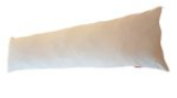 FLExxIMA-med Schafwolle Seitenschläfer-Kissen 40x145cm Werdenfelser Schafwolle,100% Cotonea Baumwolle